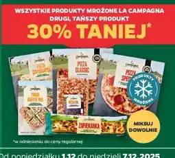 Netto Pizza z szynką i pieczarkami La Campagna oferta