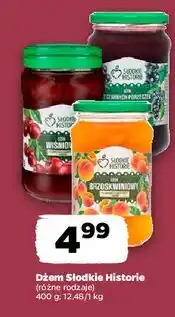 Netto Dżem z czarnych porzeczek Słodkie Historie oferta