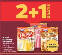 Netto Budyń malinowy Dr. Oetker oferta