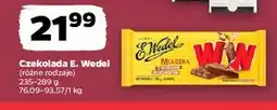Netto Czekolada mleczna z wafelkami orzechowymi E. Wedel Ww oferta