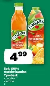 Netto Sok multiwitamina Tymbark oferta