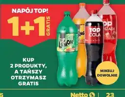 Netto Oranżada czerwona Top oferta