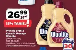 Netto Płyn do prania mix colors Woolite Keratin oferta