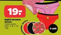 Netto Majtki damskie the grinch oferta