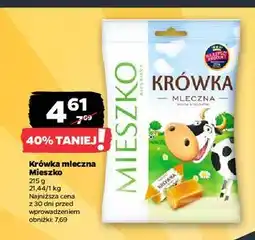 Netto Cukierki krówka mleczna Mieszko Krówka oferta