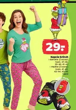 Netto Kapcie the grinch 41-46 oferta