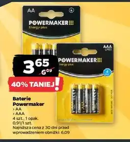 Netto Baterie aaa Powermaker Energy Plus oferta