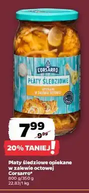 Netto Płaty śledziowe smażone w zalewie octowej Corsarro oferta