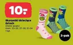 Netto Skarpetki the grinch 23-34 oferta