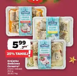 Netto Krajanka śledziowa z cebulką Corsarro oferta