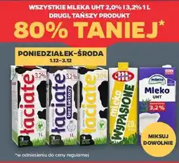 Netto Mleko 3.2% bez laktozy Miletto oferta