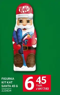 Selgros Figurka kit kat santa oferta
