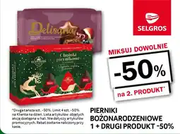 Selgros Pierniki bożonarodzeniowe oferta