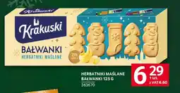 Selgros Herbatniki maślane bałwanki oferta