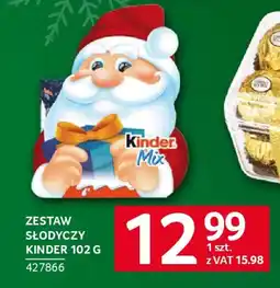 Selgros Zestaw słodyczy kinder oferta