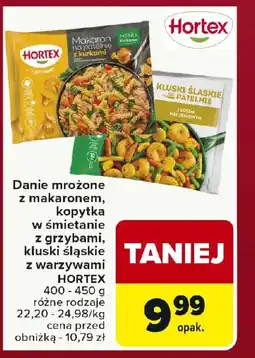 Carrefour Danie mrożone Hortex oferta