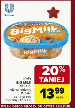 Carrefour Lody BIG MILK oferta