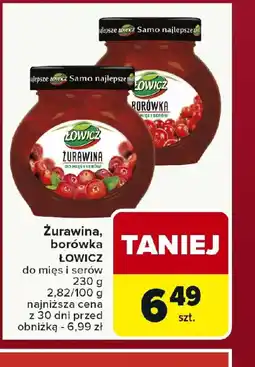Carrefour Zurawina, borówka LOWICZ oferta