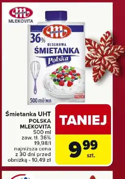 Carrefour Smietanka UHT oferta