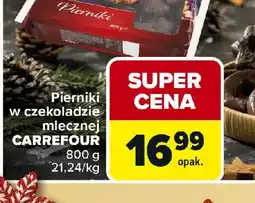 Carrefour Pierniki w czekoladzie mlecznej oferta