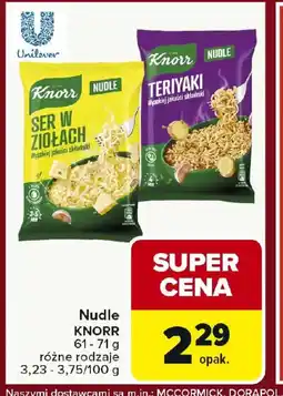 Carrefour Nudle Knorr oferta