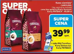 Carrefour Kawa ziarnista CAROUSEL oferta