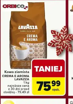 Carrefour Kawa ziarnista CREMA E AROMA LAVAZZA oferta
