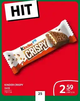 Selgros Kinder crispy oferta