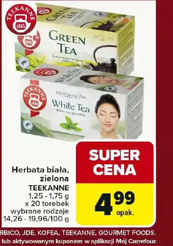 Carrefour Herbata TEEKANNE oferta