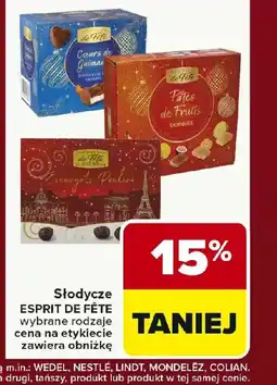 Carrefour Słodycze ESPRIT DE FÊTE oferta