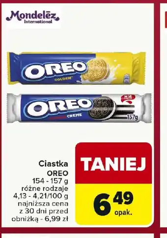 Carrefour Ciastka OREO oferta
