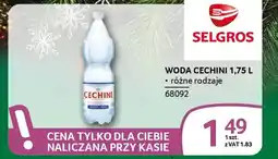 Selgros Woda cechini oferta