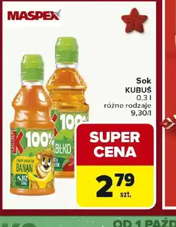 Carrefour Sok Kubuś oferta