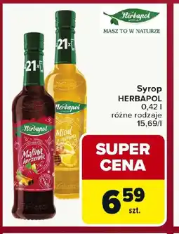 Carrefour Syrop HERBAPOL oferta