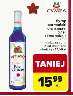 Carrefour Syrop barmański VICTORIA'S oferta