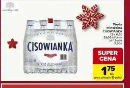 Carrefour Woda mineralna Cisowianka oferta