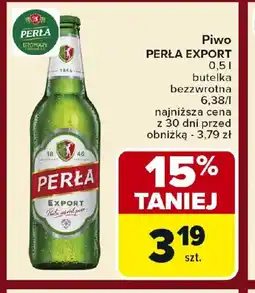 Carrefour Piwo PERLA EXPORT oferta