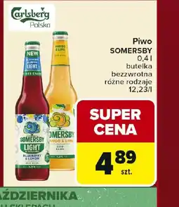 Carrefour Piwo SOMERSBY oferta