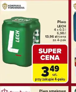Carrefour Piwo LECH oferta