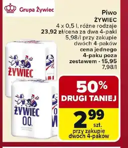Carrefour Piwo ZYWIEC oferta