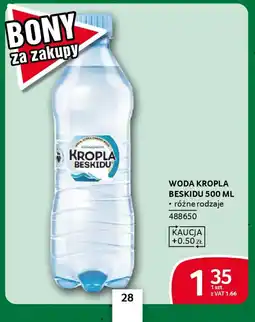 Selgros Woda kropla beskidu oferta