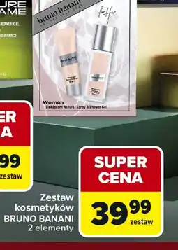 Carrefour Zestaw kosmetyków BRUNO BANANI oferta