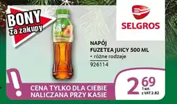 Selgros Napój fuzetea juicy oferta
