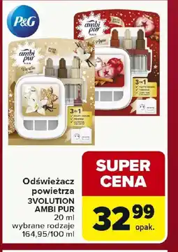 Carrefour Odświeżacz powietrza 3VOLUTION AMBI PUR oferta