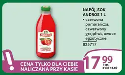 Selgros Napój, sok andros oferta