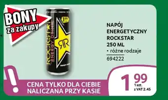 Selgros Napój energetyczny rockstar oferta