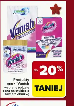Carrefour Produkty marki Vanish oferta