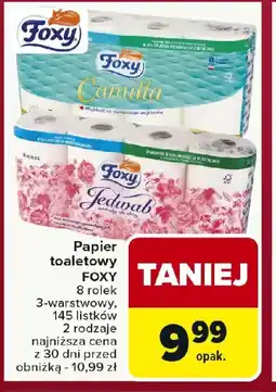 Carrefour Papier toaletowy FOXY oferta