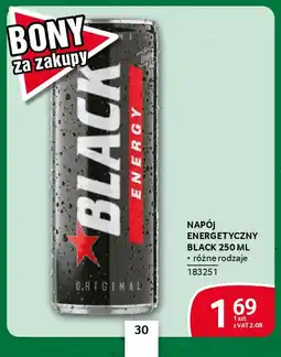 Selgros Napój energetyczny black oferta