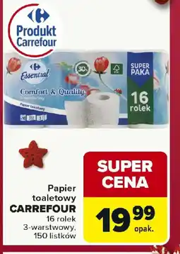 Carrefour Papier toaletowy CARREFOUR oferta